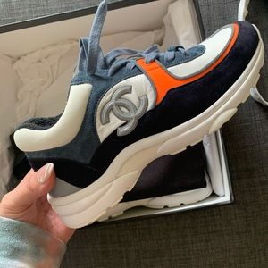 NEW Chanel Low Top Trainer CC